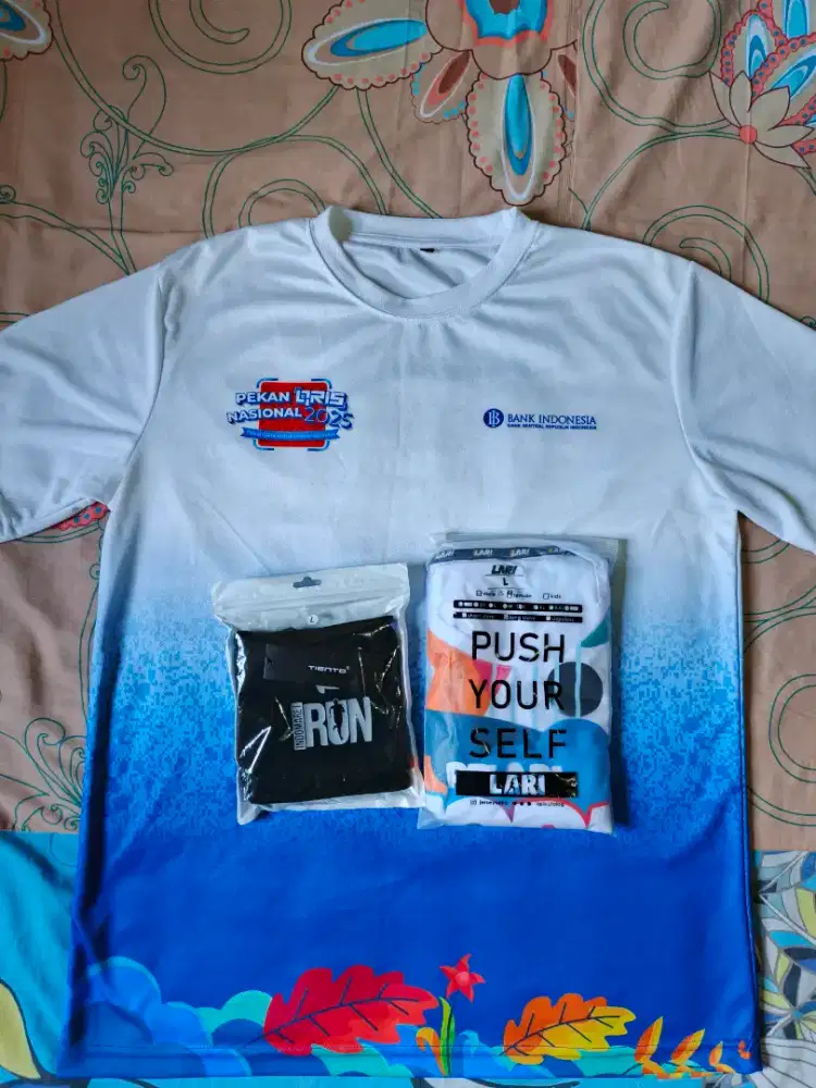 Running belt dan jersey