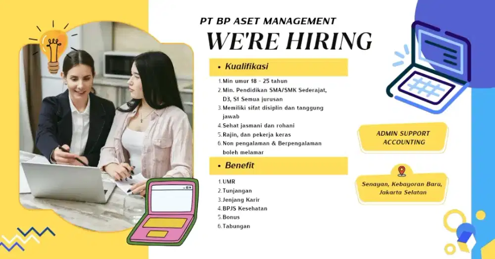 LOWONGAN KERJA STAFF ADMINISTRASI PERKANTORAN