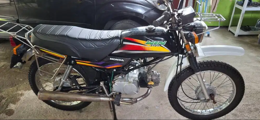 HONDA WIN SEMI TRAIL TAHUN MUDA 2004 BONUS TANGKI ori DAN SPAREPART