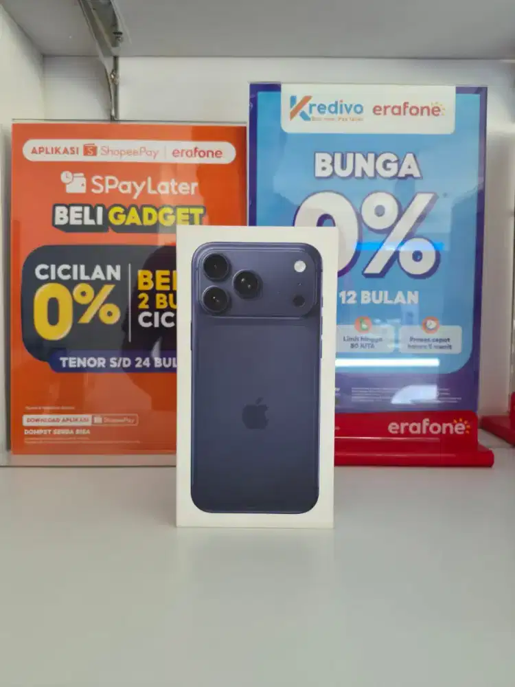 PROMO IPHONE 17 PRO 256GB DEEP BLUE || BISA KREDIT