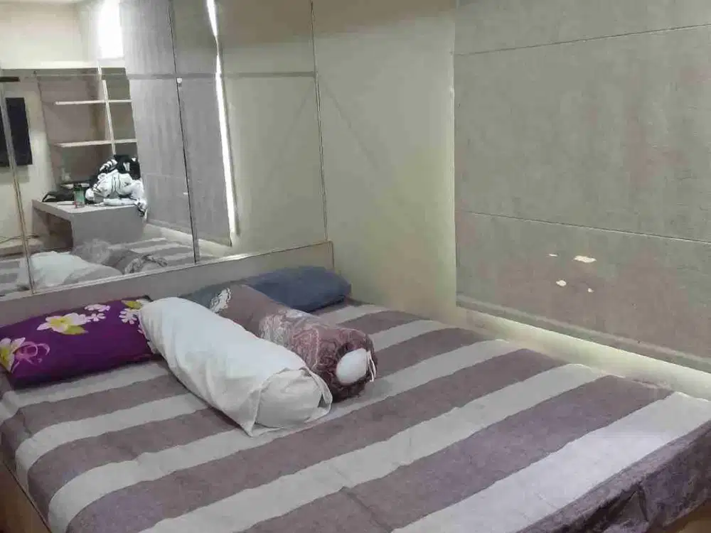 Disewakan apartemen tipe 2BR siap huni Baywalk mall