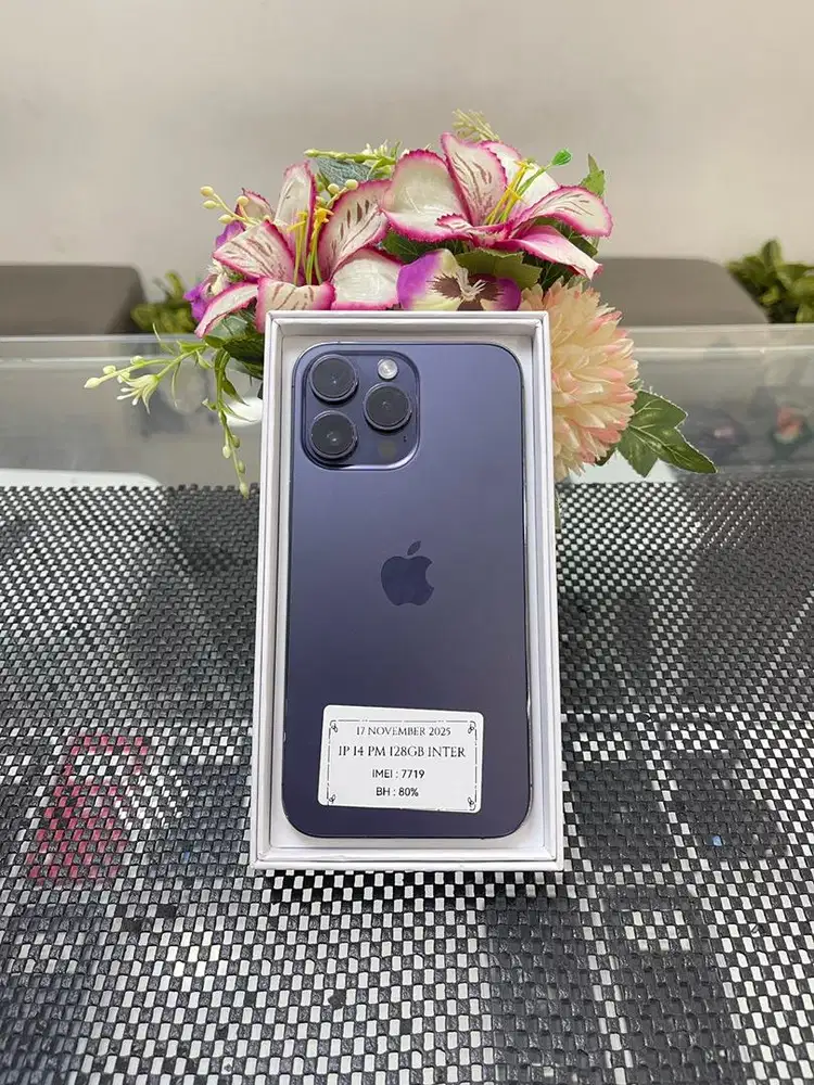 DIJUAL HP IP 14 PM 128gb, KREDIT & TUKAR TAMBAH