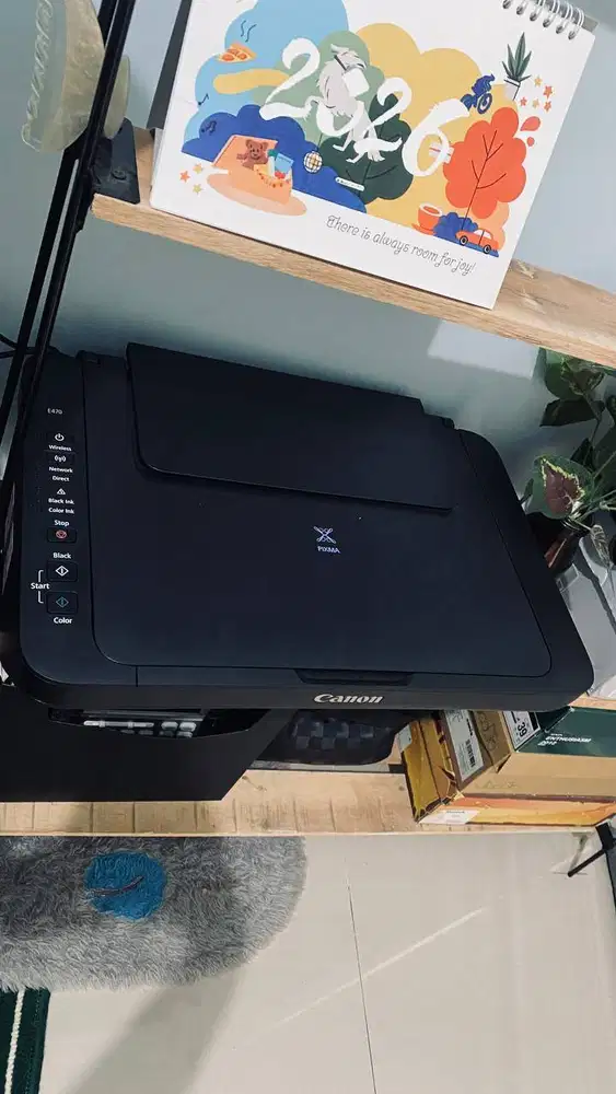 PRINTER CANON PIXMA E470 WIRELESS