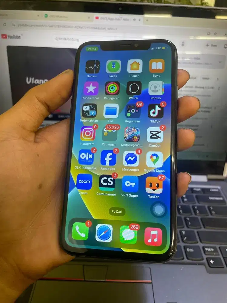 IPHONE X 64GB BLACKGLASS