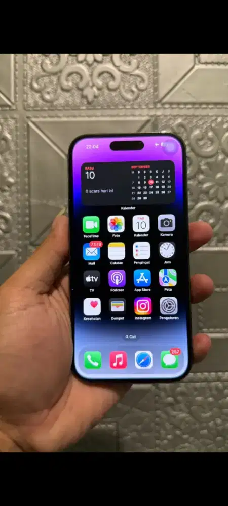 Iphone 14 pro deep purple ex ibox