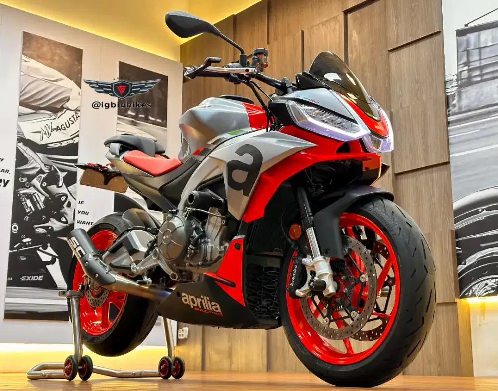 Aprilia tuono 660 Merah 2022
