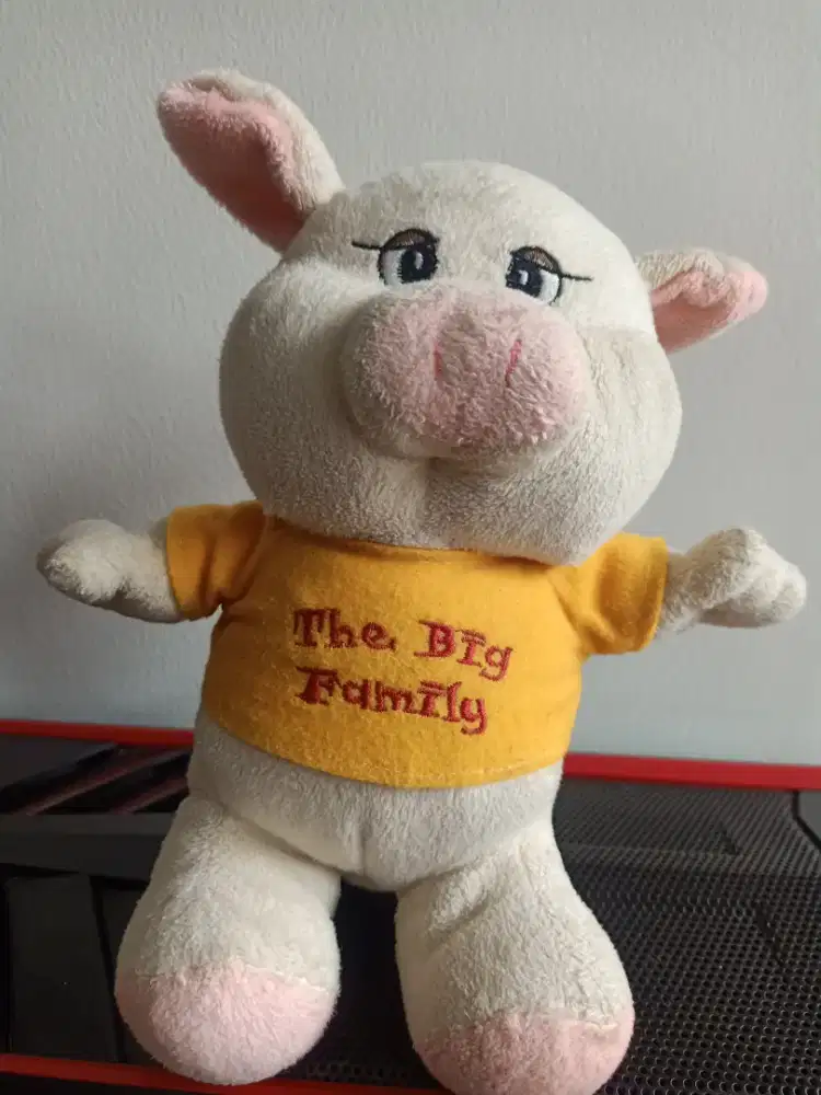 Boneka babi cocok utk usia 2thn keatas.