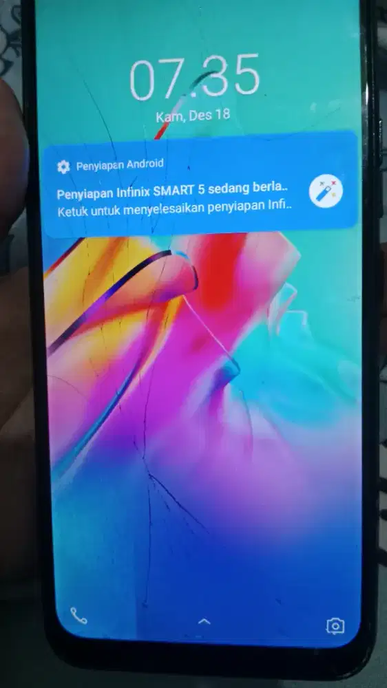 Infinix smart5 bekas cukup baik