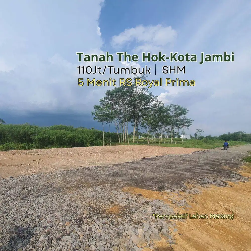 8 Km Bandara Sultan Thaha, Dijual Tanah Kota Baru Jambi Akses 5 Meter