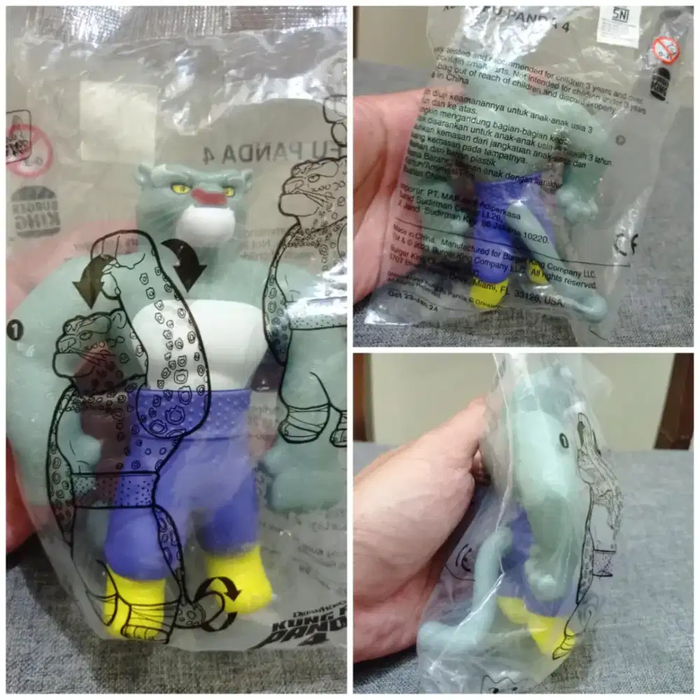 Action Figure Tailung Kungfu Panda