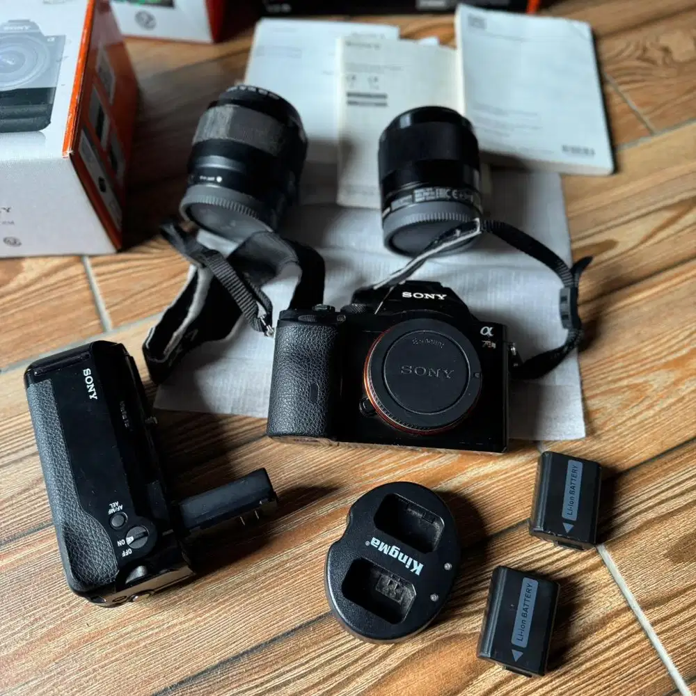 Sony A7r Lensa FE 50mm 28mm