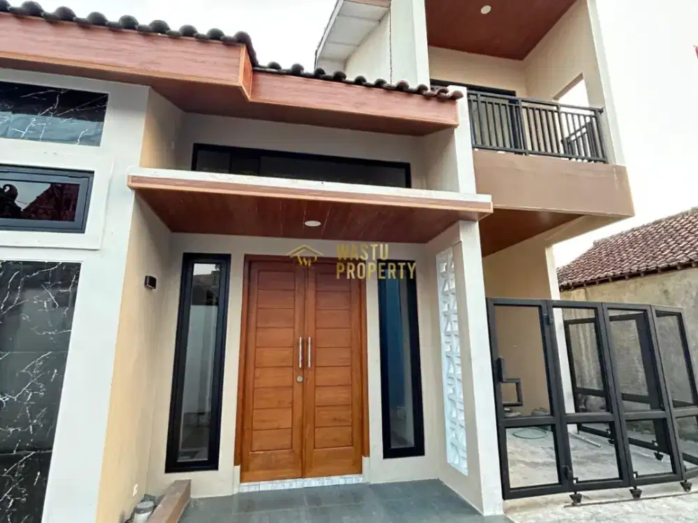 RUMAH 2 LANTAI, 3 KAMAR TIDUR DEKAT SMK NASIONAL DI BERBAH