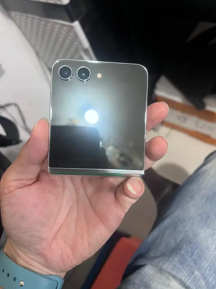 Samsung z flip 5 256 resmi original fullset no kabel aja harga net aja