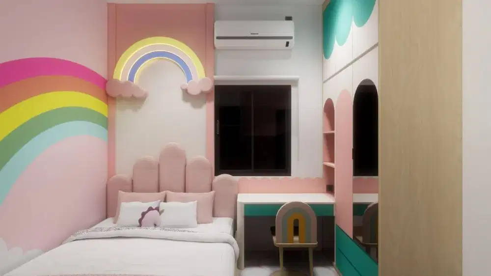 Design interior kamar anak set free survey cuma 40rb aja