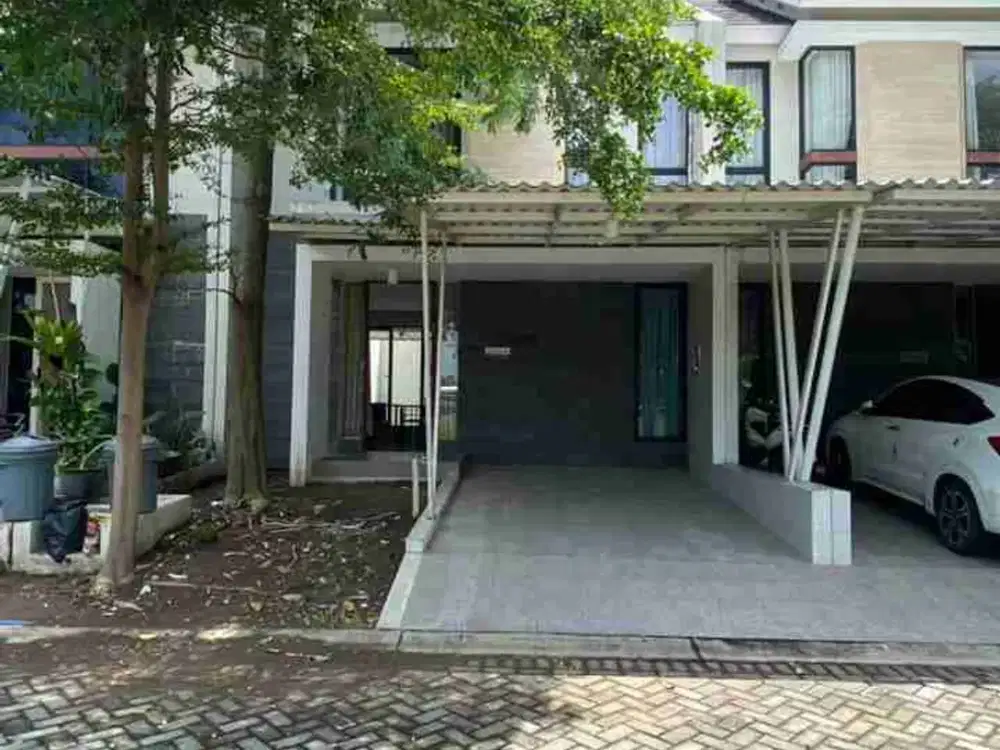 dijual rumah depan danau northwest lake citraland