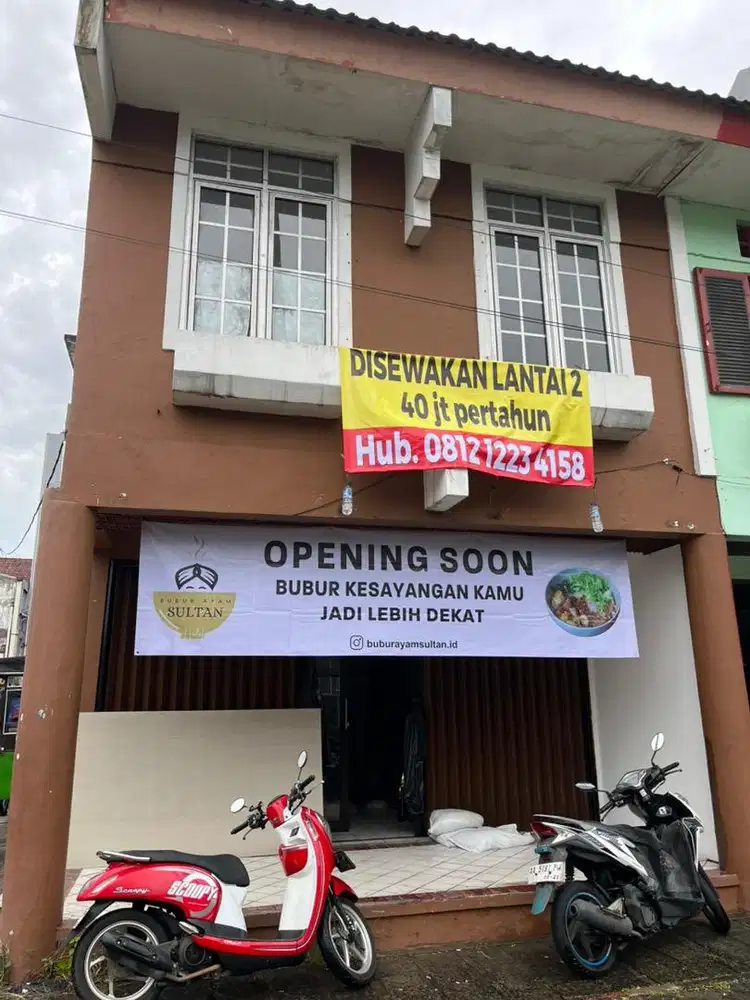 DISEWAKAN RUKO LANTAI 2