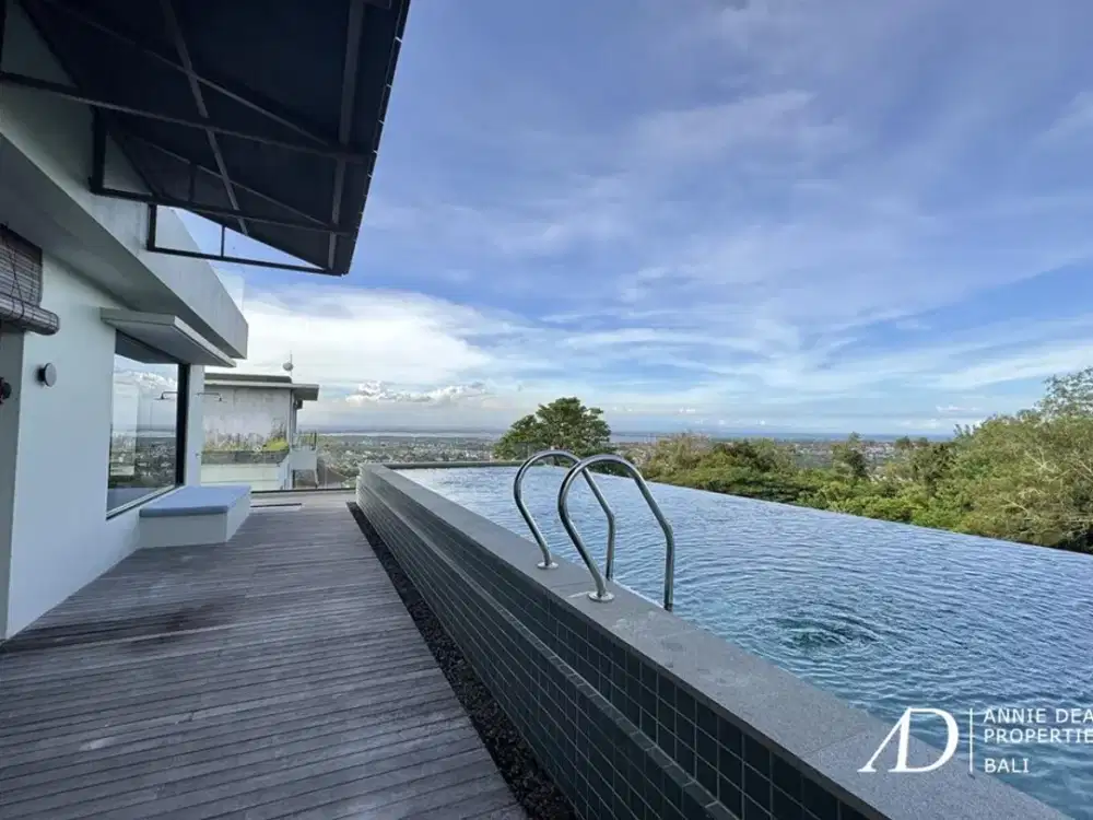 FREEHOLD | 6-BEDROOM VILLA WITH PANORAMIC OCEAN VIEWS IN JIMBARAN