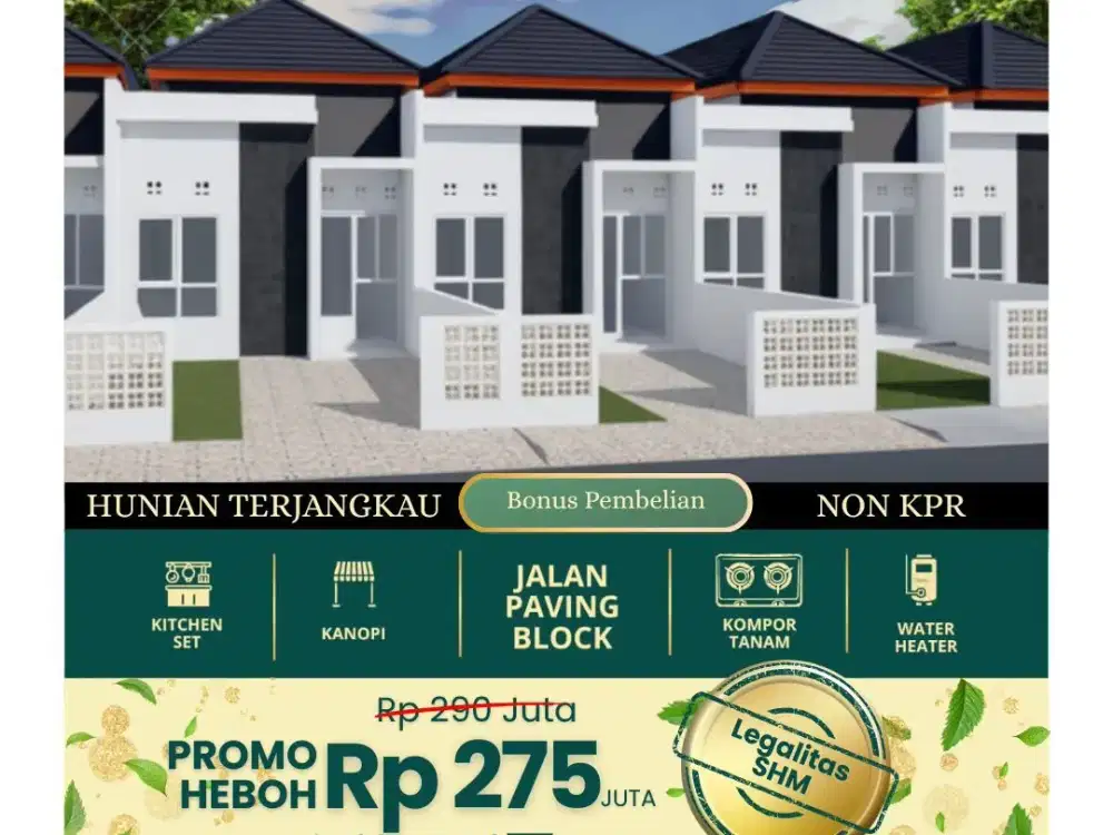 CLUSTER BARU DEKAT PODOMORO DAN TEL-U