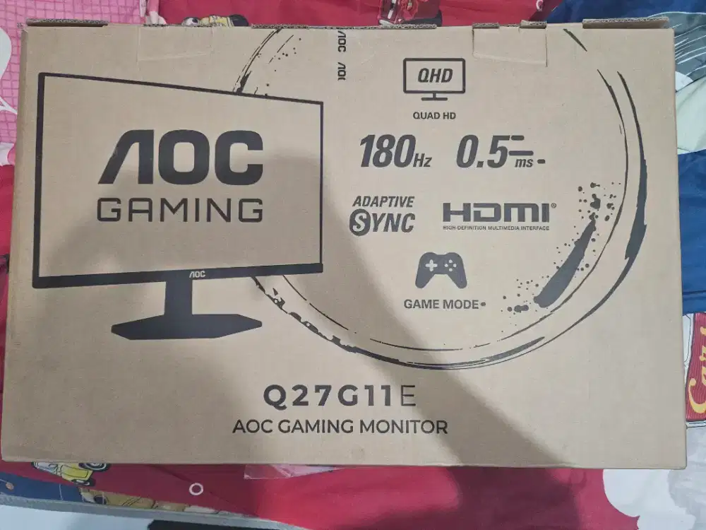 Di jual Monitor AOC Q27G11E 2K QHD 180HZ HDR10