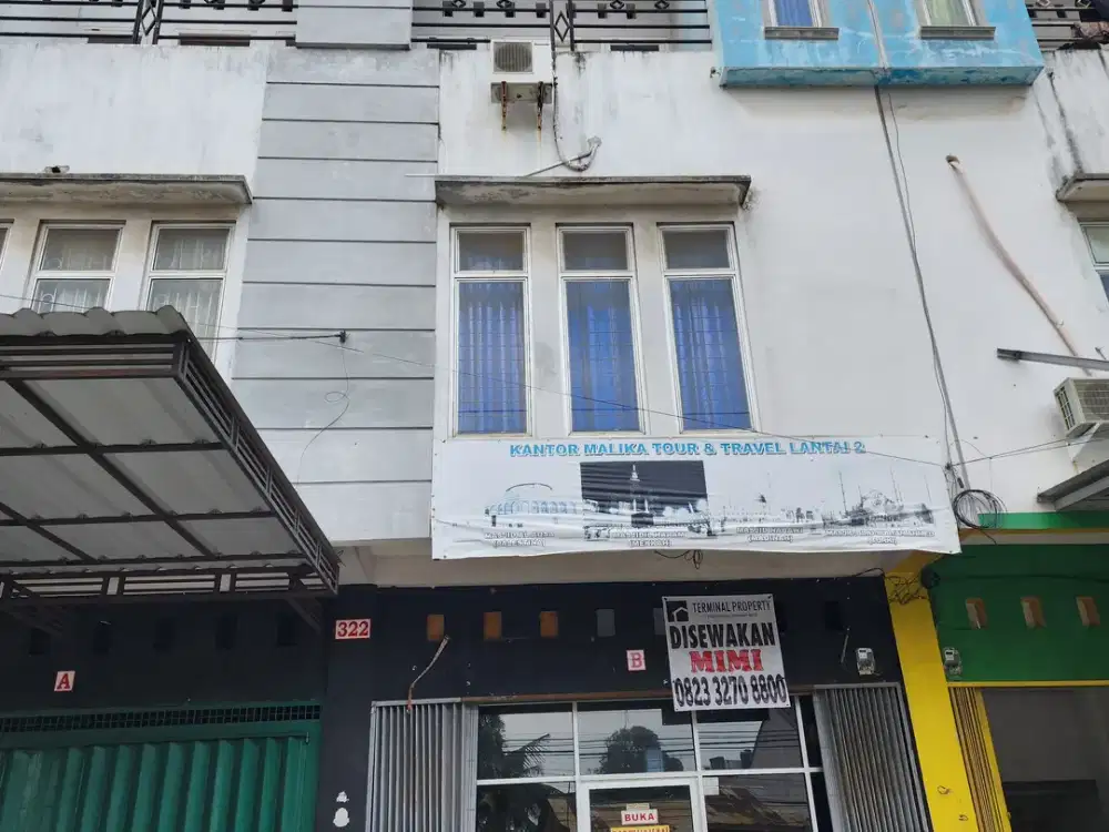 DIJUAL : RUKO strategis Putri Balau Kedamaian