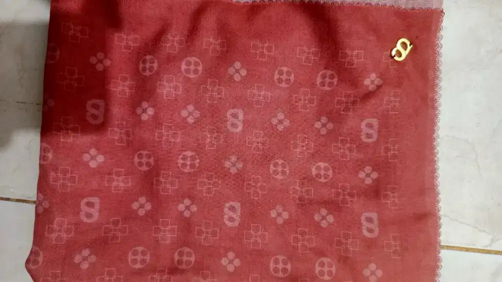 Buttonscarve Monogram Voile