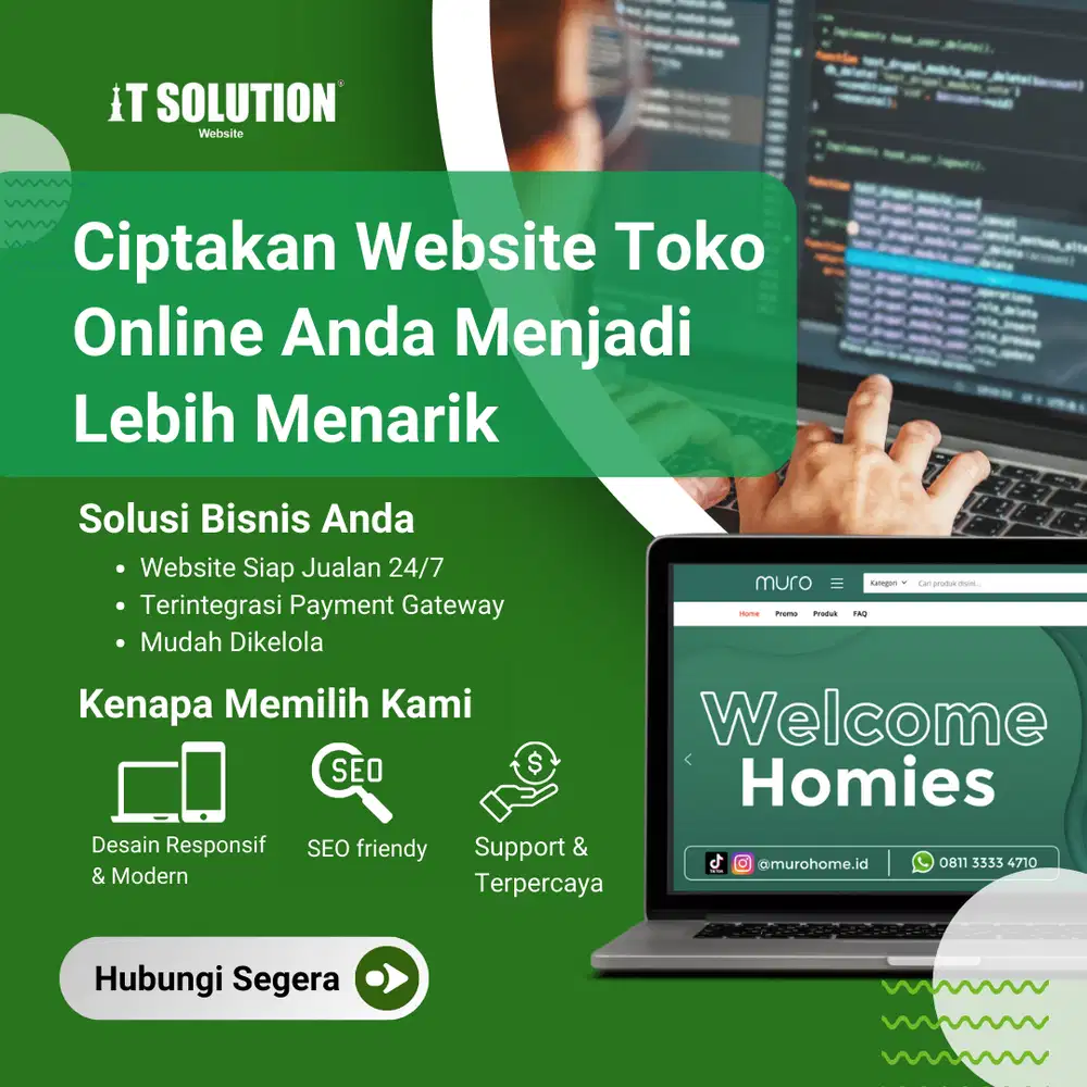 Jasa Pembuatan Website Toko Online Profesional & Siap Jual