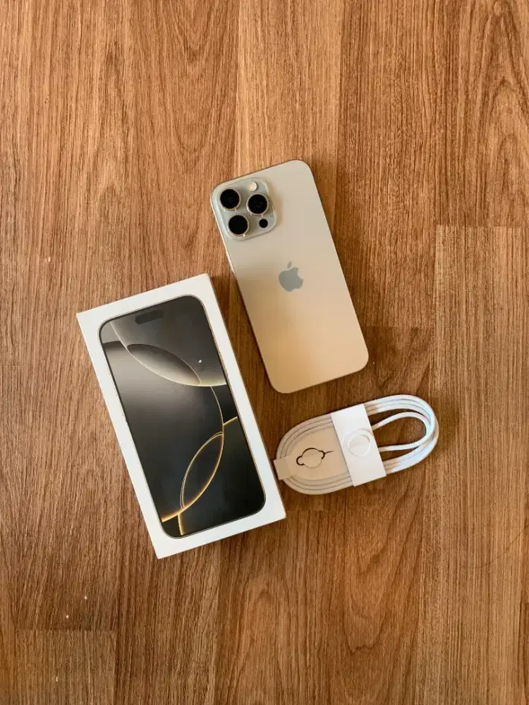 Iphone 16 Pro Max 256GB Natural Resmi ibox