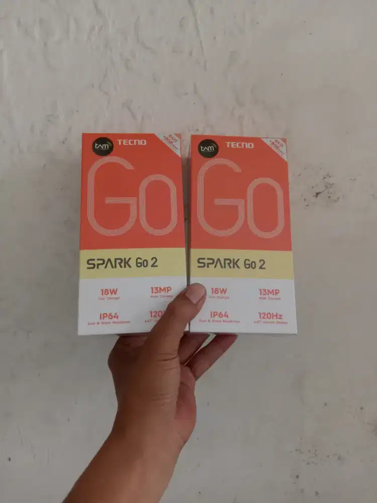 Berminat silahkan WA Tecno Spark GO2 4+4/128 Garansi resmi 13bln