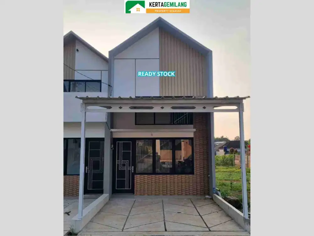 Rumah 2 Lantai - Harga 1 Lantai di Depok Dekat Stasiun KRL