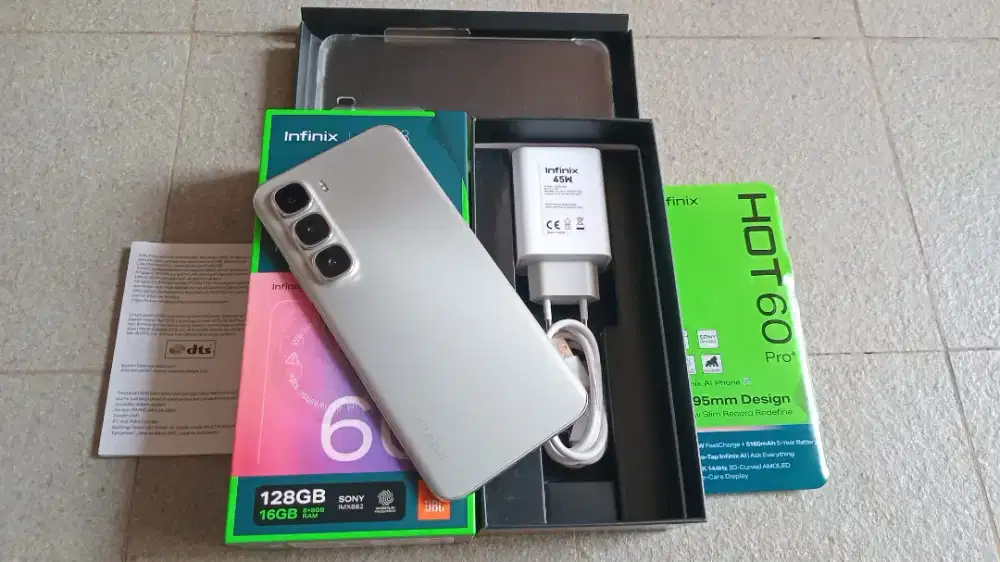Infinix Hot 60 Pro+ Ram 8/128GB Fullshet Fulloriginal