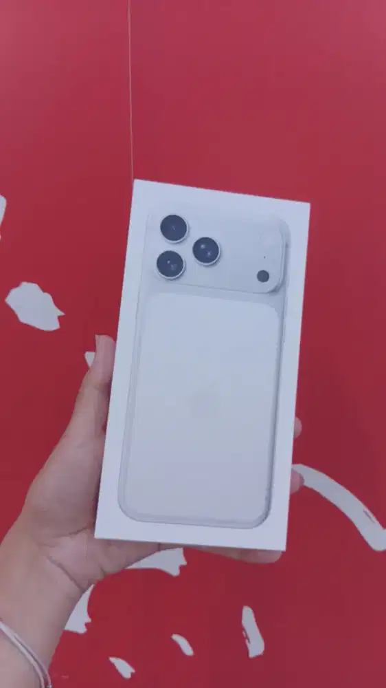 CASH/KREDIT IPHONE 17 PROMAX SILVER