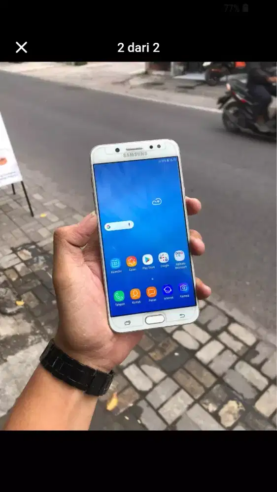 Dijual samsung j7 plus 4/32 hp aja normal banget sadow dikit