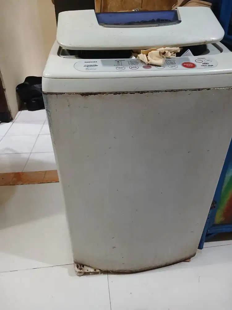 Jual mesin cuci second merek toshiba