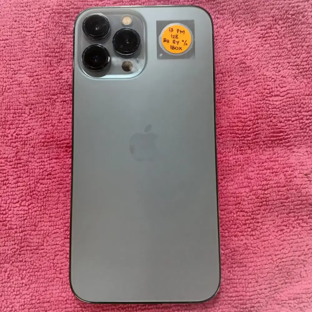 Iphone 13 ProMax 128 ex iBox nat.Titanium BH 87% (DUS OEM)