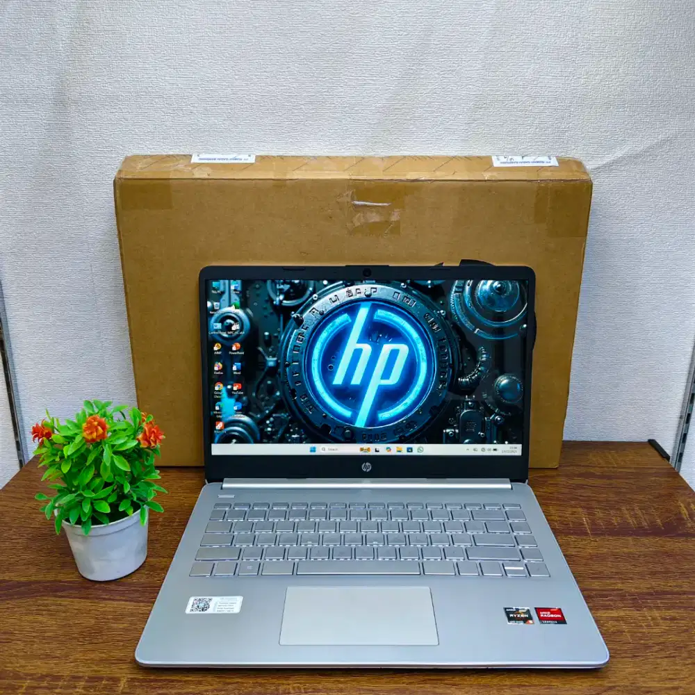 Laptop Hp14s-fq1135Au AMD Ryzen 5-5500U Ram 16GB SSD 512GB Fulset