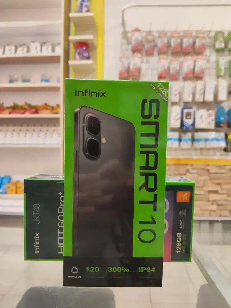 INFINIX SMART 10 4/128 promo+bonus cash dan kredit garansi resmi