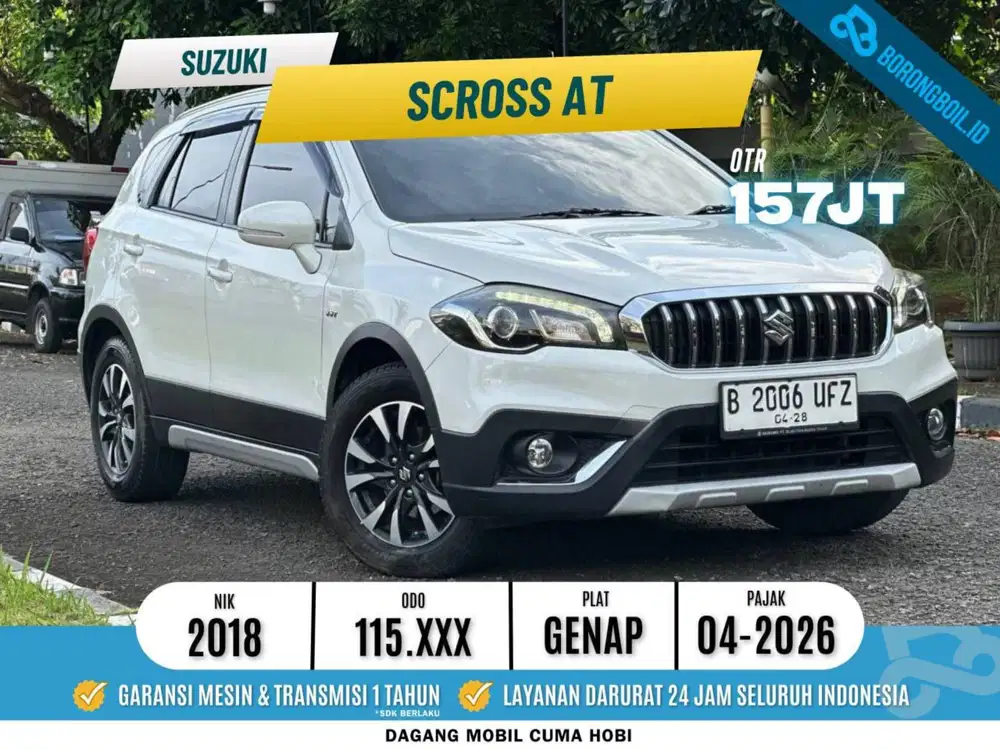 Suzuki Sx4 Scross A/T Matic 2018 Putih