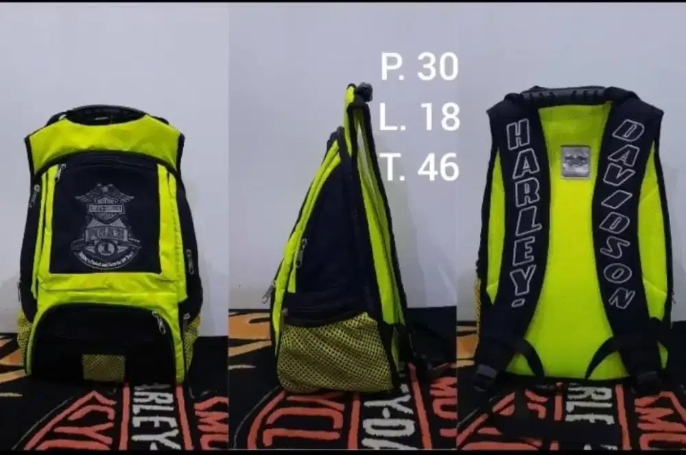 Tas ransel harley davidson original police