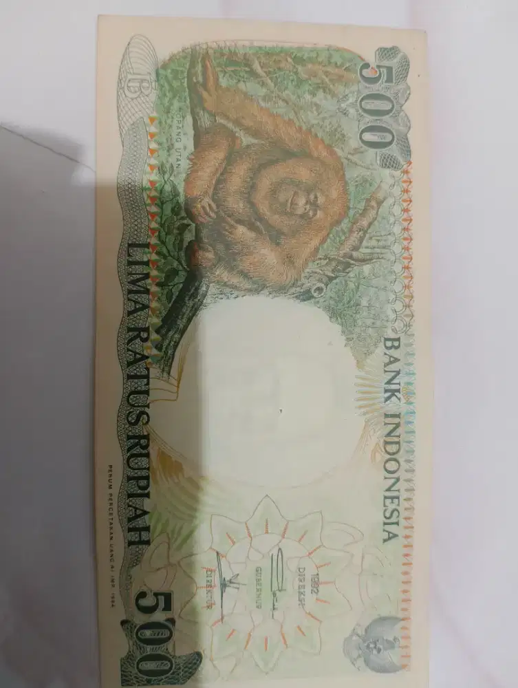Uang Rp. 500 th. 1992..
