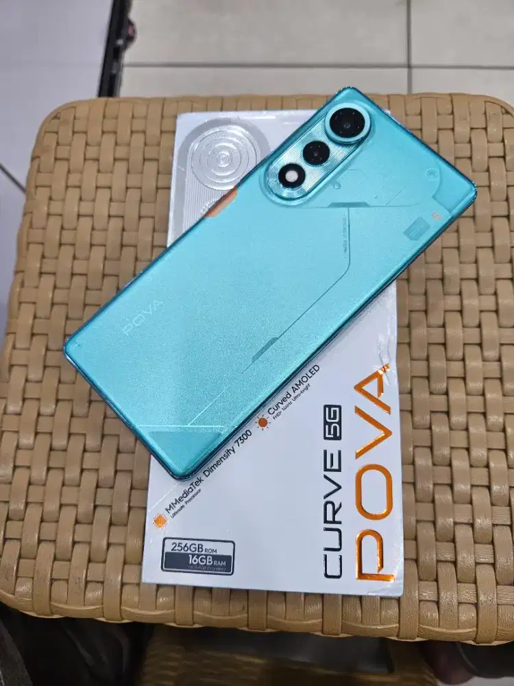 Tecno pova curve 5g 8/256 garansi oktober 2026 taun depan