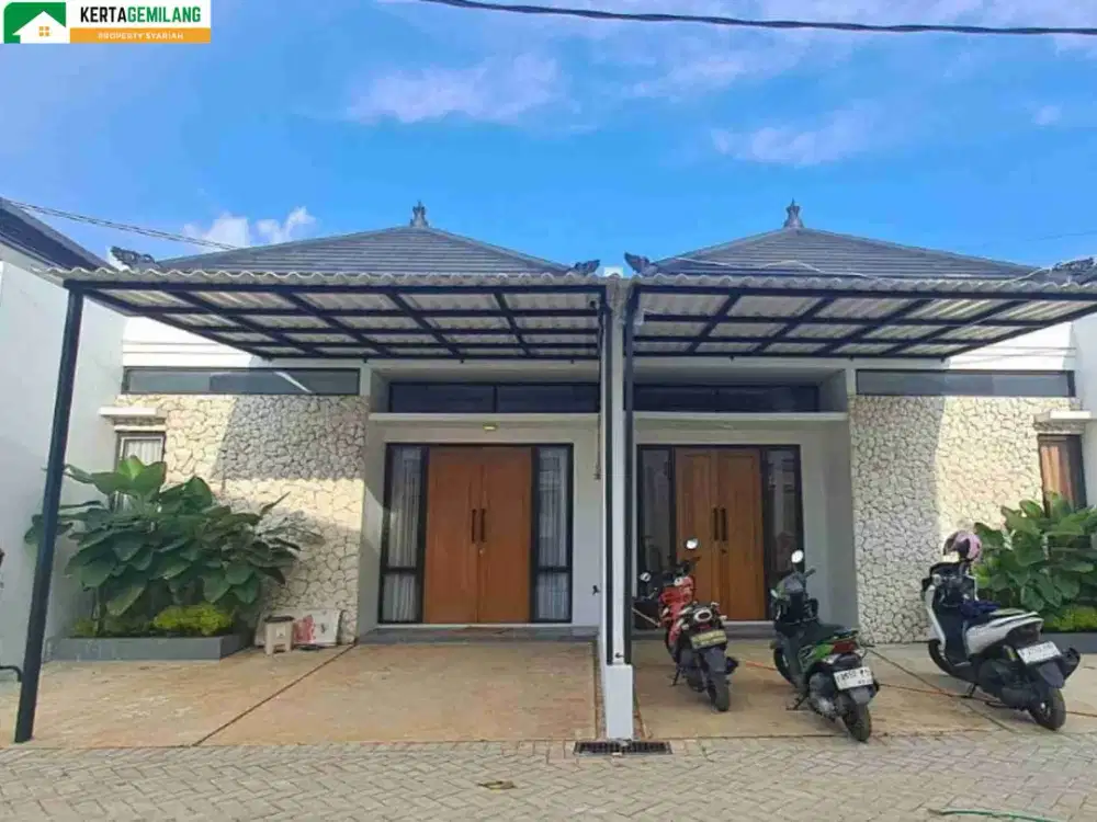 Rumah Nuansa Bali Dekat Pintu Tol Cijago dan Jakarta Timur