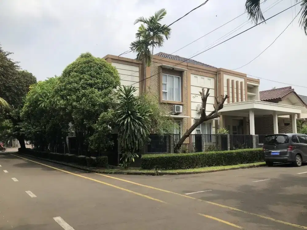 rumah hook siap huni sektor 9 bintaro jaya kasuari elang 5 kamar tidur