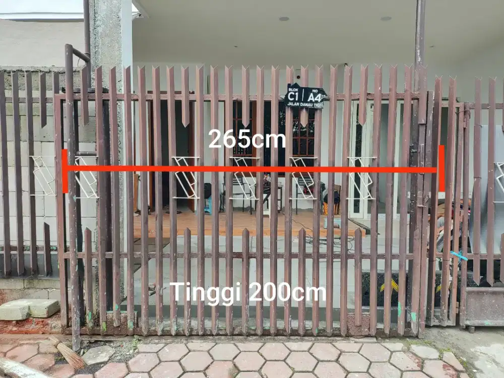 Dijual pagar bekas kondisi bagus