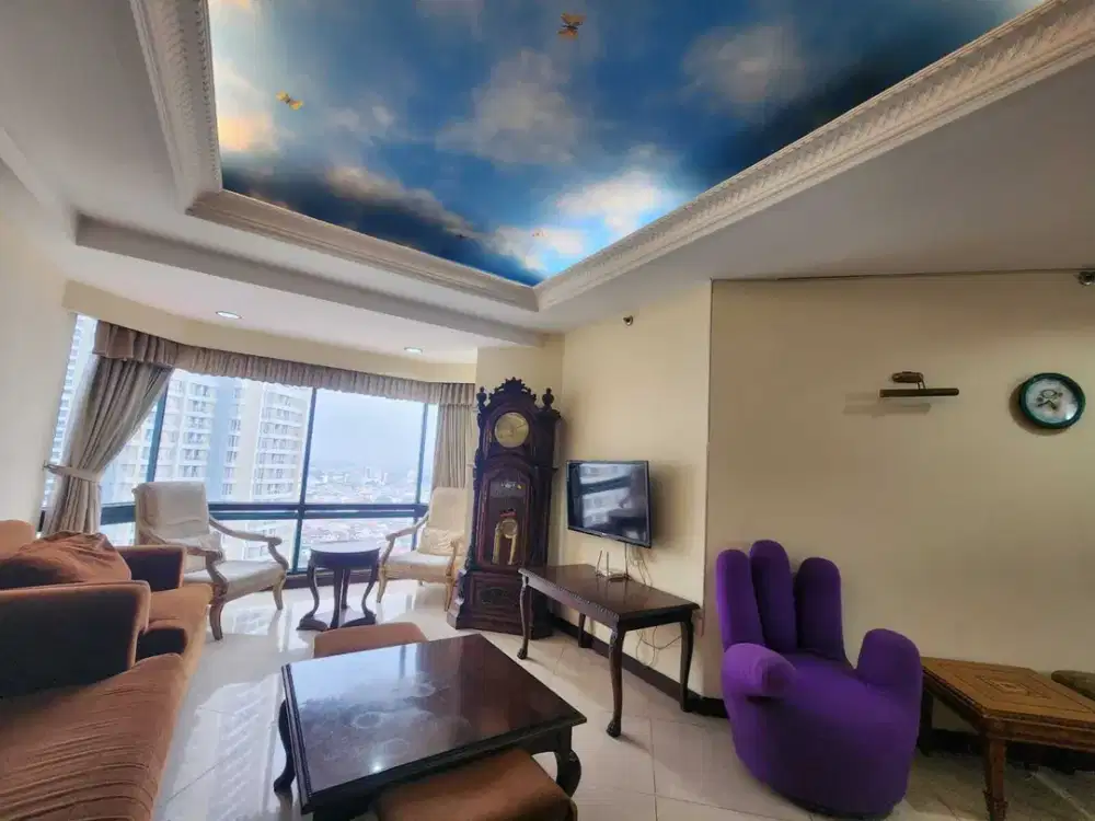 Dijual Unit 3+1Br Fullfurnish Taman Anggrek Kondominium