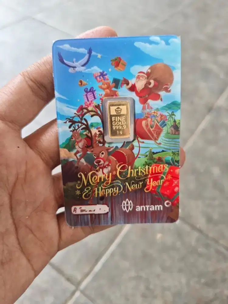 ANTAM GIFT SERIES CHRITMAS NATAL 1GR 2025