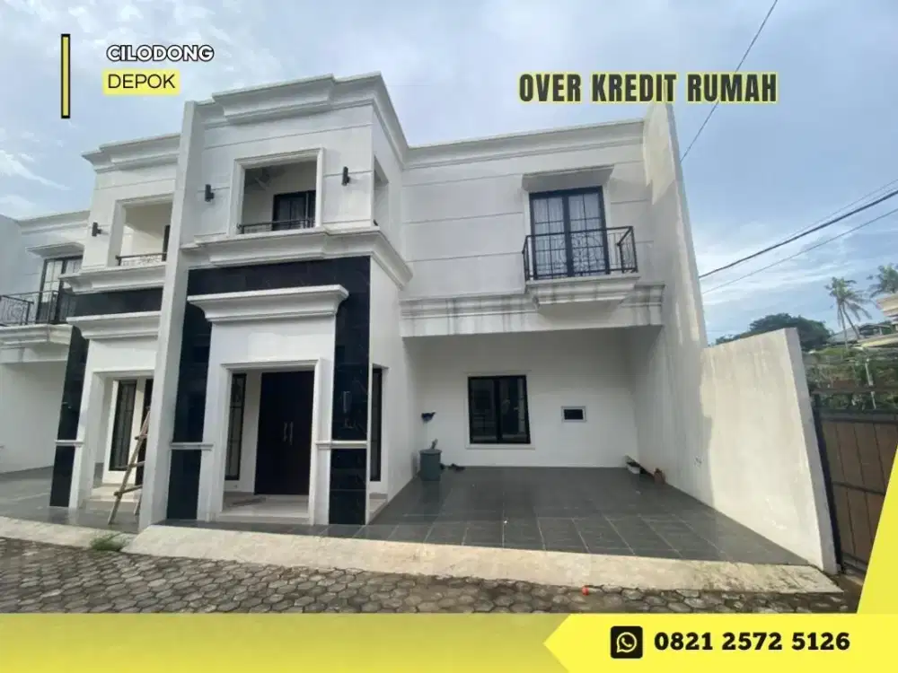 Over Kredit Rumah FREE KITCHEN SET 2lantai 109JT di Geneve Residence Depok