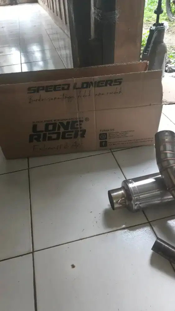 KNALPOT LONE RIDER 1 SET