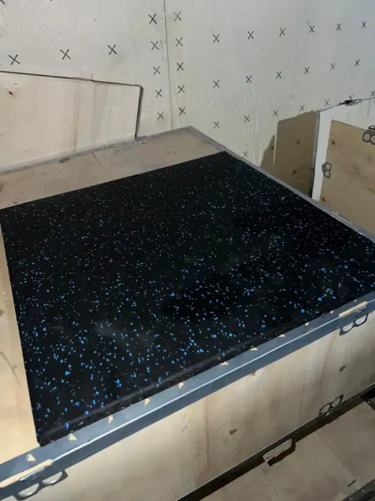 Lantai Karet Gym, Composite Square Mat