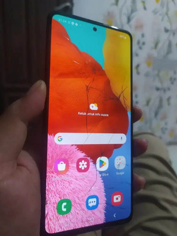 Samsung a51 6/128 fullset Sinyal Lancar All operator