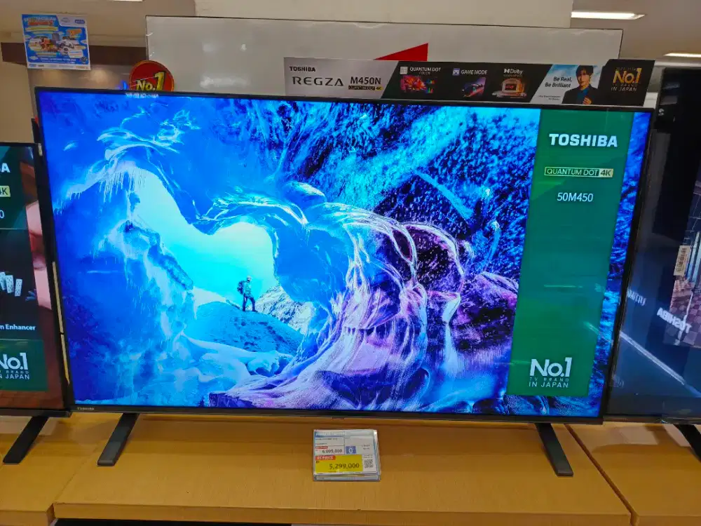 KREDIT TV TOSHIBA 55 INCH, BUNGA 0%